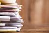 Pile of documents