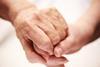Elderly hand